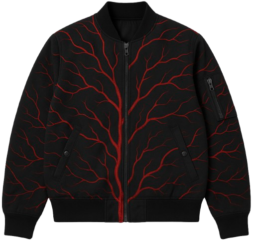 Bomber Jacket Veins